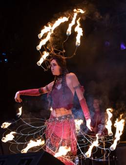 Luminaria 2019 Dancer with Fire